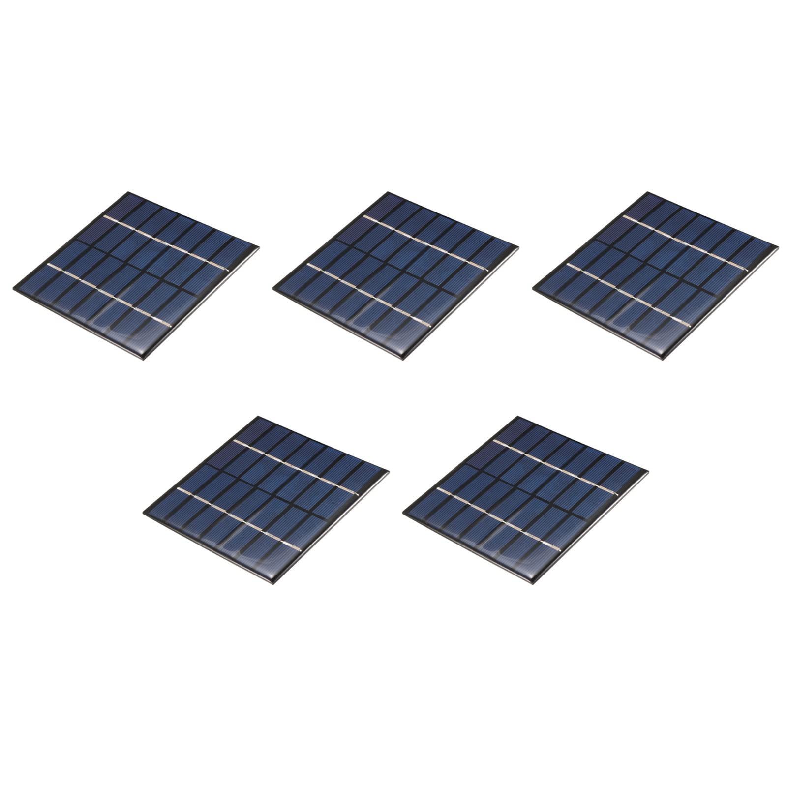 DMiotech 5 Pack 7V 120mA 110mm x 110mm Mini Solar Panel Cell for
